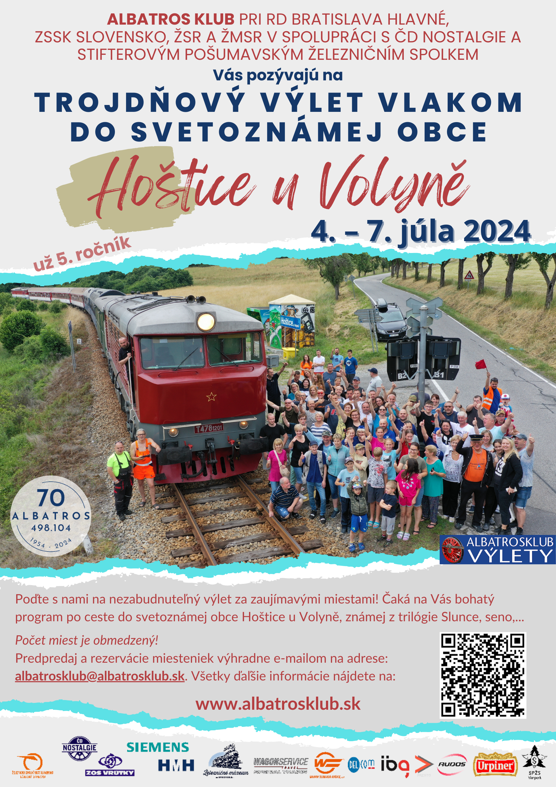 Cecaňou do Hoštic u Volyně 2024